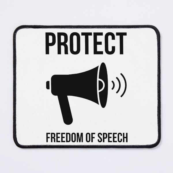 Item preview, Protect freedom of speech  designed and sold by Rachel the Artist .