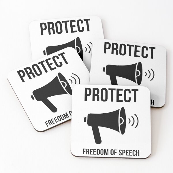 Item preview, Protect freedom of speech  designed and sold by Rachel the Artist .