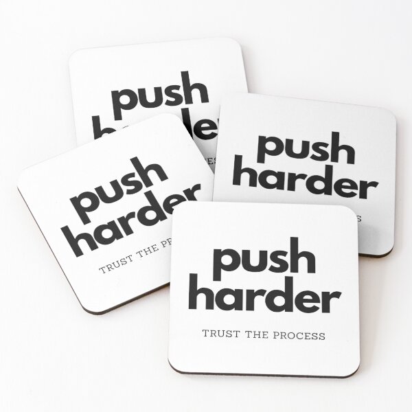 Item preview, Push Harder designed and sold by LoomNLight.