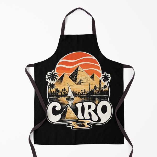 Item preview, Cairo Egypt Piramids Trippy Travel Retro designed and sold by TomFrontierArt.
