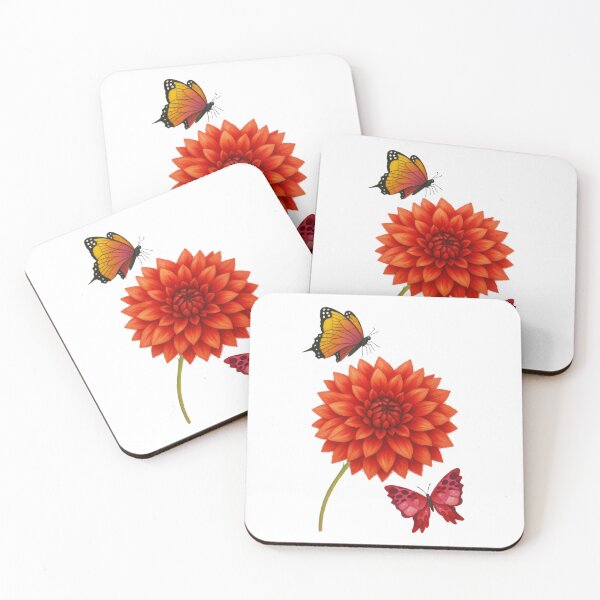 Artikelvorschau, Flower and butterflies entworfen und verkauft von re2m.