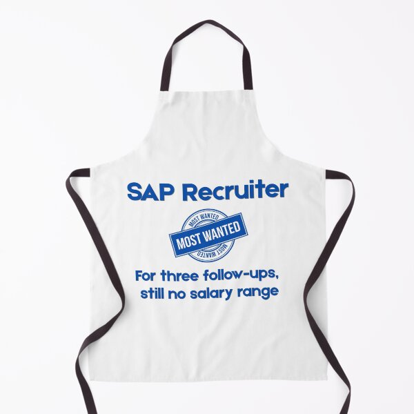 Item preview, SAP Recruiter Most Wanted - Funny SAP Gift designed and sold by HypercareClub.