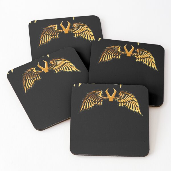 Item preview, ANGELES DEL INFIERNO LOGO GOLD ART designed and sold by StudioPulser.