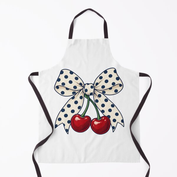 Item preview, Cherry Polka Dot Bow — Retro Whimsy designed and sold by SAS-Designer.