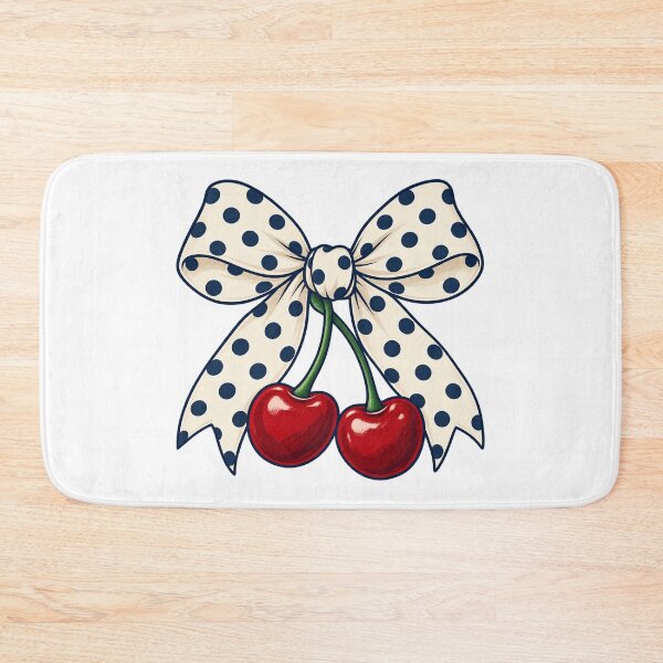 Item preview, Cherry Polka Dot Bow — Retro Whimsy designed and sold by SAS-Designer.