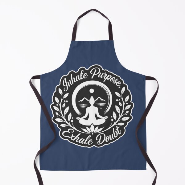 Item preview, Inhale Purpose Exhale Doubt Yoga Meditation designed and sold by MargaretPolanco.