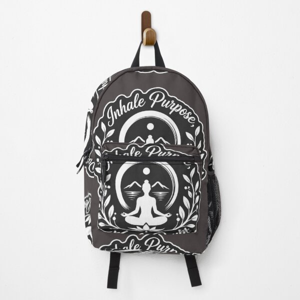 Item preview, Inhale Purpose Exhale Doubt Yoga Meditation designed and sold by MargaretPolanco.
