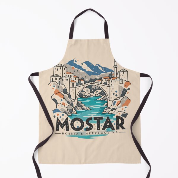 Item preview, Mostar - Bosnia & Herzegovina designed and sold by StudioRedKoala.