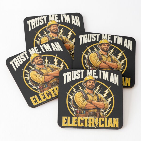 Item preview, Trust Me, I'm an Electrician – Funny Electrician Vintage Work Shirt designed and sold by nivadaofficiel2.