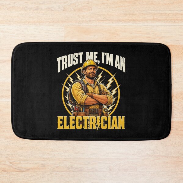 Item preview, Trust Me, I'm an Electrician – Funny Electrician Vintage Work Shirt designed and sold by nivadaofficiel2.