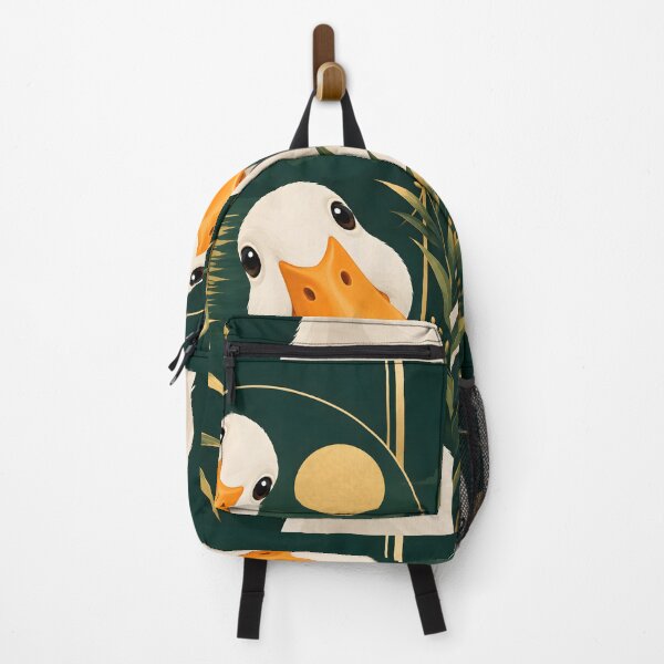 Item preview, Moonlit Goose Garden  Whimsical Nature Art designed and sold by zisad.