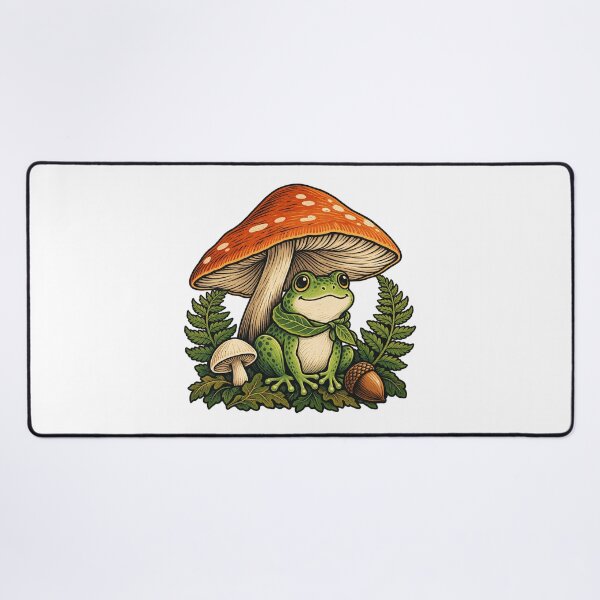 Item preview, Forest Frog Under a Mushroom designed and sold by SAS-Designer.