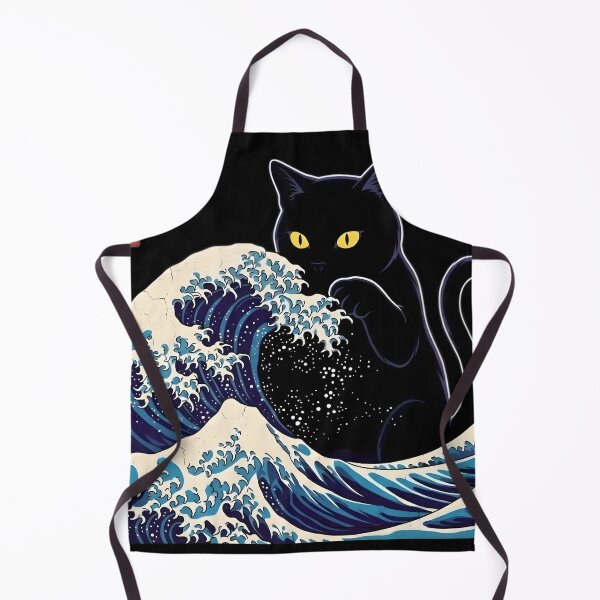 Item preview, The Great Wave with Giant cat designed and sold by nnnememtw.