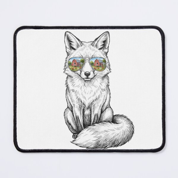 Item preview, Fox Chicken Farm Shades Reflection designed and sold by Bad-Decisions-Designs.