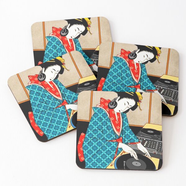Item preview, Geisha DJ – Traditional Japanese Meets Vinyl designed and sold by chiwuls.