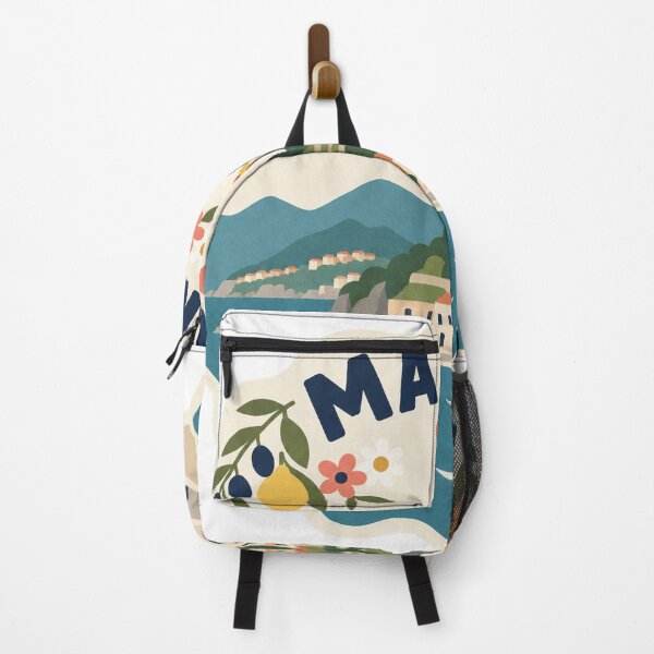 Item preview, Maiori Italy Travel Souvenir Modern Folk Art designed and sold by VisualArtsOasis.