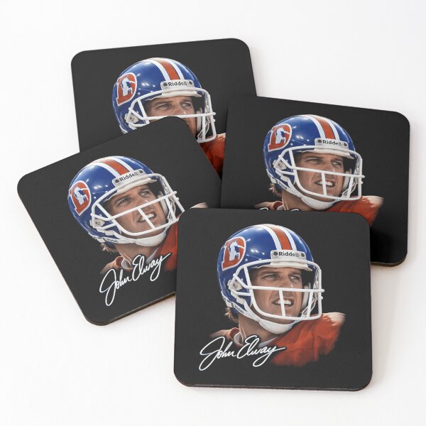 Item preview, John Elway Denver Broncos Quarterback Helmet Sports Portrait designed and sold by PasqualeMurphy.