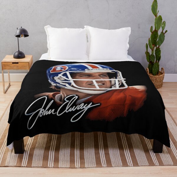 Item preview, John Elway Denver Broncos Quarterback Helmet Sports Portrait designed and sold by PasqualeMurphy.