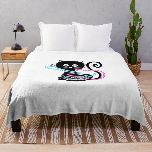 Item preview, Cute Neon Cat Happy Halloween Spooky Halloween Design designed and sold by Palette _Vibes.