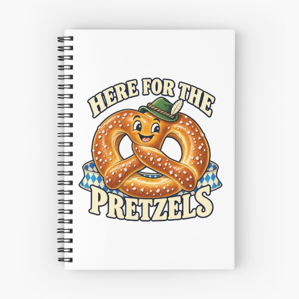 Item preview, Here for the Pretzels — Bavarian Food Humor designed and sold by SAS-Designer.