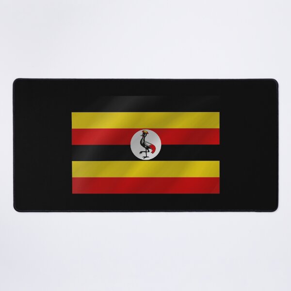 Item preview, Ugandan Flag Wave Uganda Pride Design designed and sold by yazdogs.