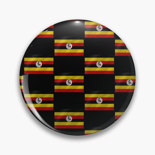Item preview, Ugandan Flag Wave Uganda Pride Design designed and sold by yazdogs.