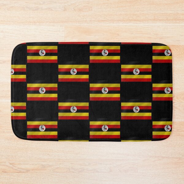 Item preview, Ugandan Flag Wave Uganda Pride Design designed and sold by YAZ.