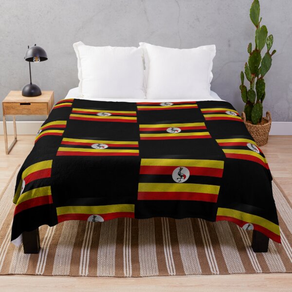 Item preview, Ugandan Flag Wave Uganda Pride Design designed and sold by yazdogs.