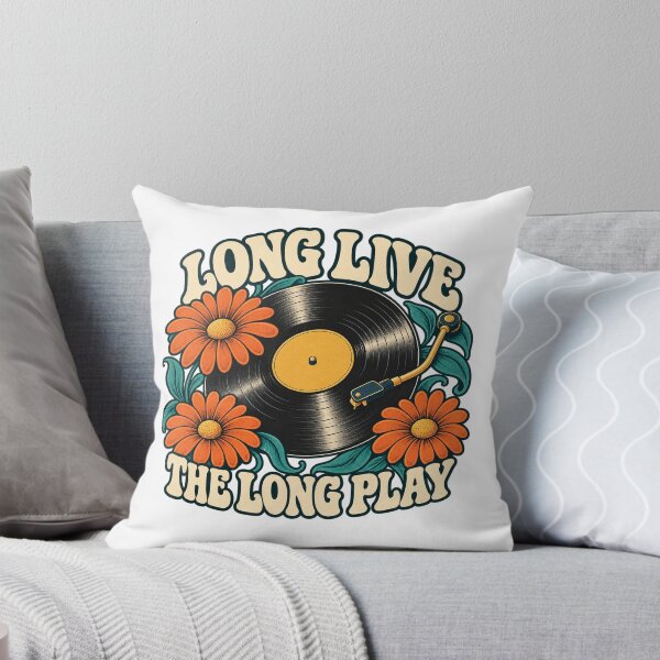 Item preview, Long Live the Long Play — Vinyl Flowers designed and sold by SAS-Designer.