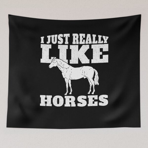 Item preview, I Just Really Like Horses designed and sold by inkedtee.