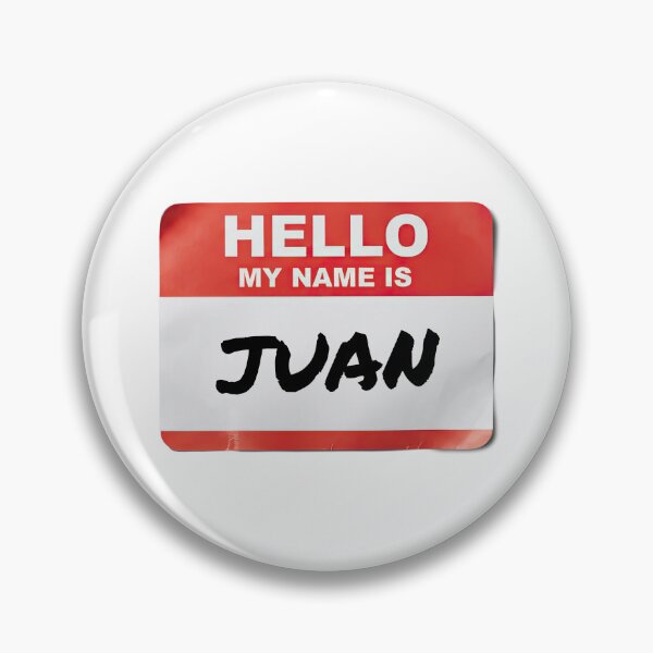 Item preview, Hello My Name Is Juan designed and sold by VFXguy.