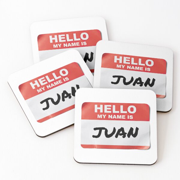 Item preview, Hello My Name Is Juan designed and sold by VFXguy.