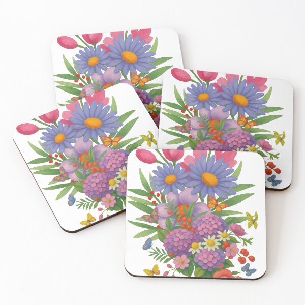 Item preview, Beautiful flowers and butterflies designed and sold by re2m.