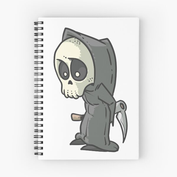 Item preview, Cute little Grim Reaper for Halloween designed and sold by Lecartooniste.