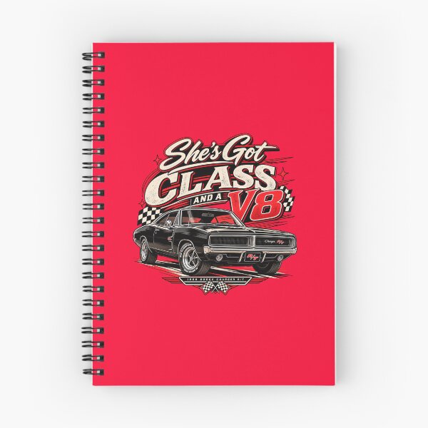 Item preview, She’s Got Class—and a V8 | 1969 Dodge Charger R/T T-Shirt designed and sold by TZehrfeldPhotos.
