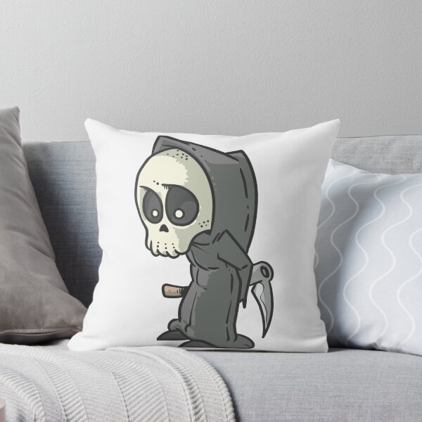 Item preview, Cute little Grim Reaper for Halloween designed and sold by Lecartooniste.