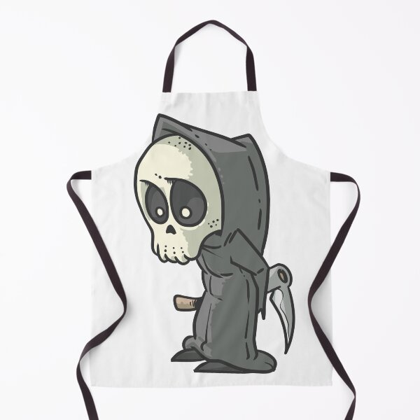 Item preview, Cute little Grim Reaper for Halloween designed and sold by Lecartooniste.