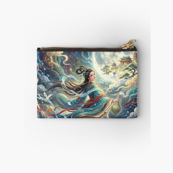 Item preview, Chang'e Flying to the Moon - Chinese Mythology Art designed and sold by Lucid Dream Pixel.