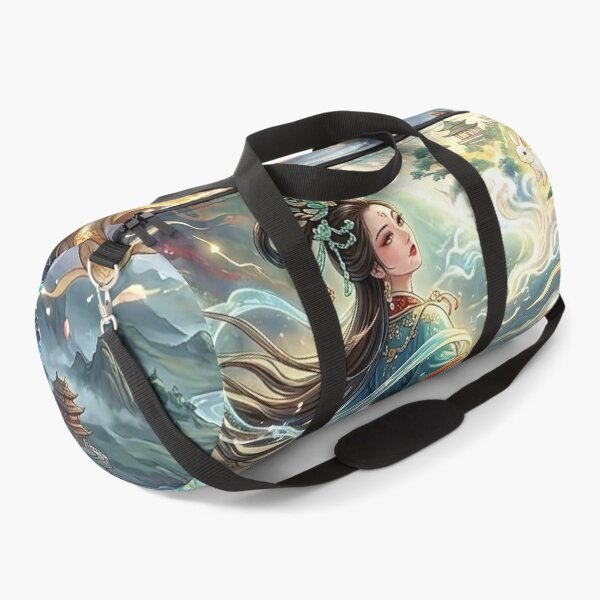 Item preview, Chang'e Flying to the Moon - Chinese Mythology Art designed and sold by Lucid Dream Pixel.