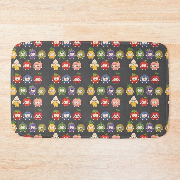 Item preview, Cute Fruit Cats Sticker – Kawaii Cats with Strawberry, Banana, Eggplant, Cherry, Lemon & Colorful Fruits designed and sold by StickerJas.