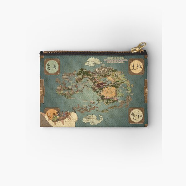 Item preview, Avatar Detailed  Map (including where each episode took place) designed and sold by SHARPEI.