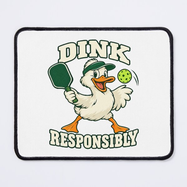 Item preview, Pickleball Duck — Dink Responsibly designed and sold by SAS-Designer.