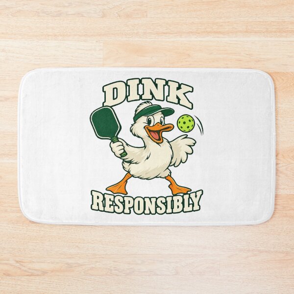 Item preview, Pickleball Duck — Dink Responsibly designed and sold by SAS-Designer.