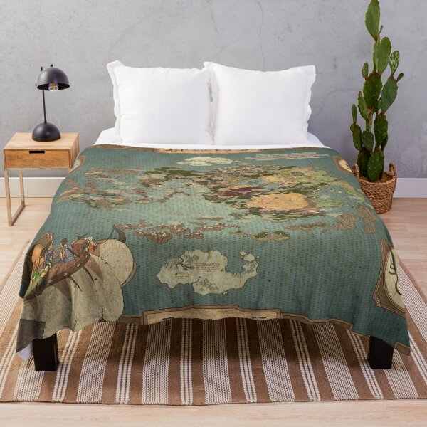 Item preview, Avatar Detailed Map (including where each episode took place) designed and sold by SHARPEI.