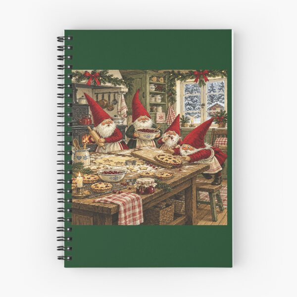 Item preview, Nordic Tomte Pie Bakers for Christmas Gnome Fans designed and sold by POD DYNASTY | Original Print On Demand T-Shirt Graphics.