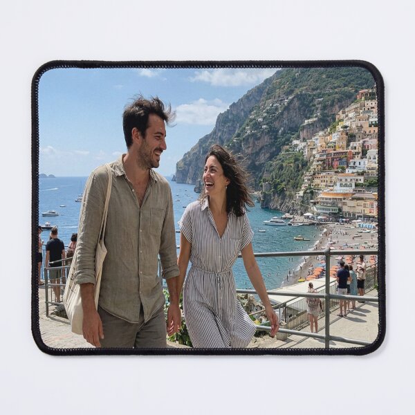 Item preview, A Happy Couple's Positano Vacation Moment designed and sold by Solomon-Ent-144.
