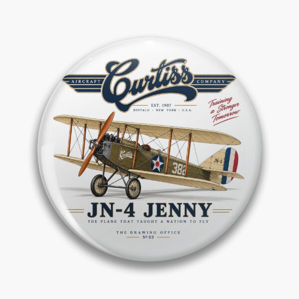 Item preview, Curtiss JN-4 Jenny – The plane that taught a nation to fly designed and sold by The Drawing Office.