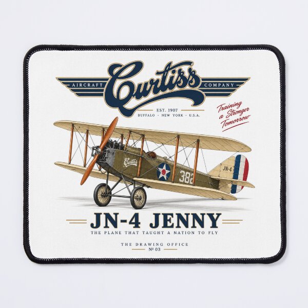 Item preview, Curtiss JN-4 Jenny – The plane that taught a nation to fly designed and sold by The Drawing Office.