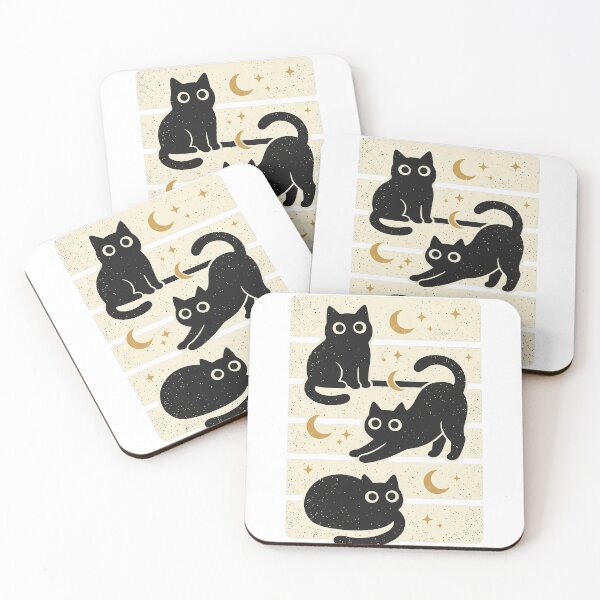 Item preview, Black Cat Celestial Magic Witchy Aesthetic designed and sold by marry treasures.