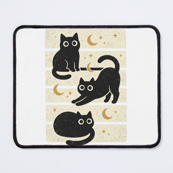 Item preview, Black Cat Celestial Magic Witchy Aesthetic designed and sold by marry treasures.